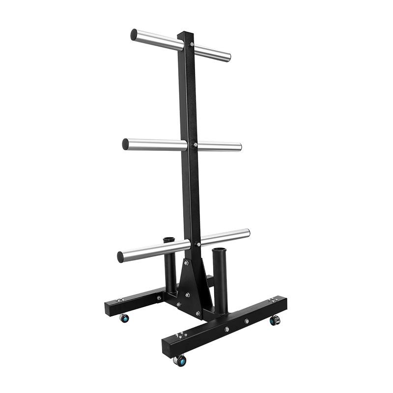 Mobile Gym Storage Rack for Dumbbells, Plates, and Accessories