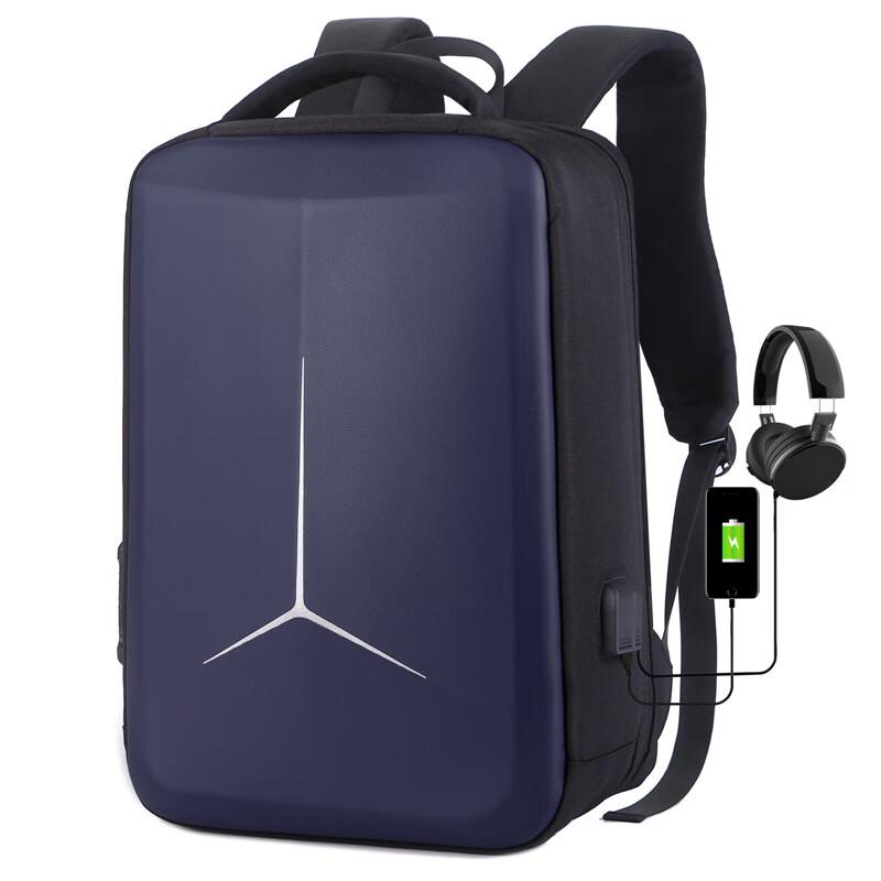 

Li Shen Men s Business Laptop Backpack with USB Charging 15 inch