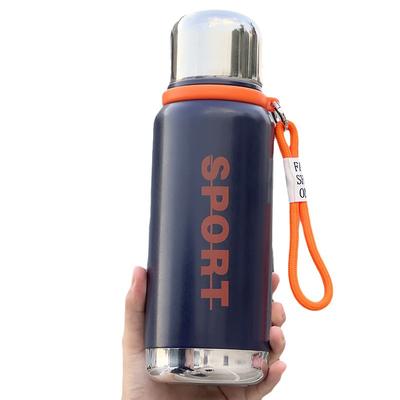 680ML Bullet All-steel Large Capacity 316 Stainless Steel Vacuum Outdoor Portable Student Thermos Cup Thermos Bottle Can Be Printed
