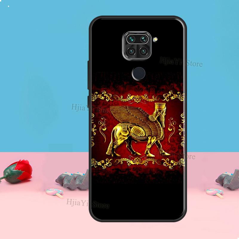 

Lamassu Assyrian Winged Lion Case For Redmi Note 8 9 10 11 12 Pro Plus 10S 11S 12S Cover For Redmi 9C 10A 10C 12C Coque Redmi Note 10 Pro