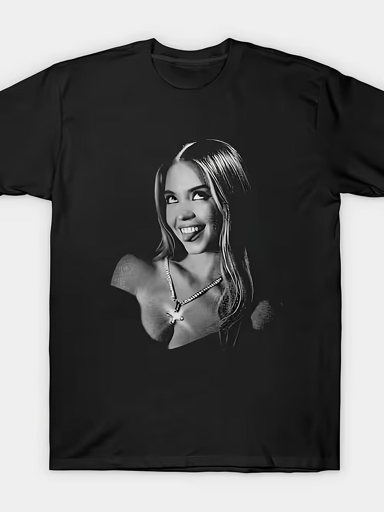 

Retro Portrait Printed Womens Tshirt Summer New Style Unisex Casual Fashion Tshirt S