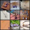 Natural Slice Stone Amethysts Purple Pendant Quartz Crystal Irregular Charm For Handmade Jewelry Making Necklace Earring Diy