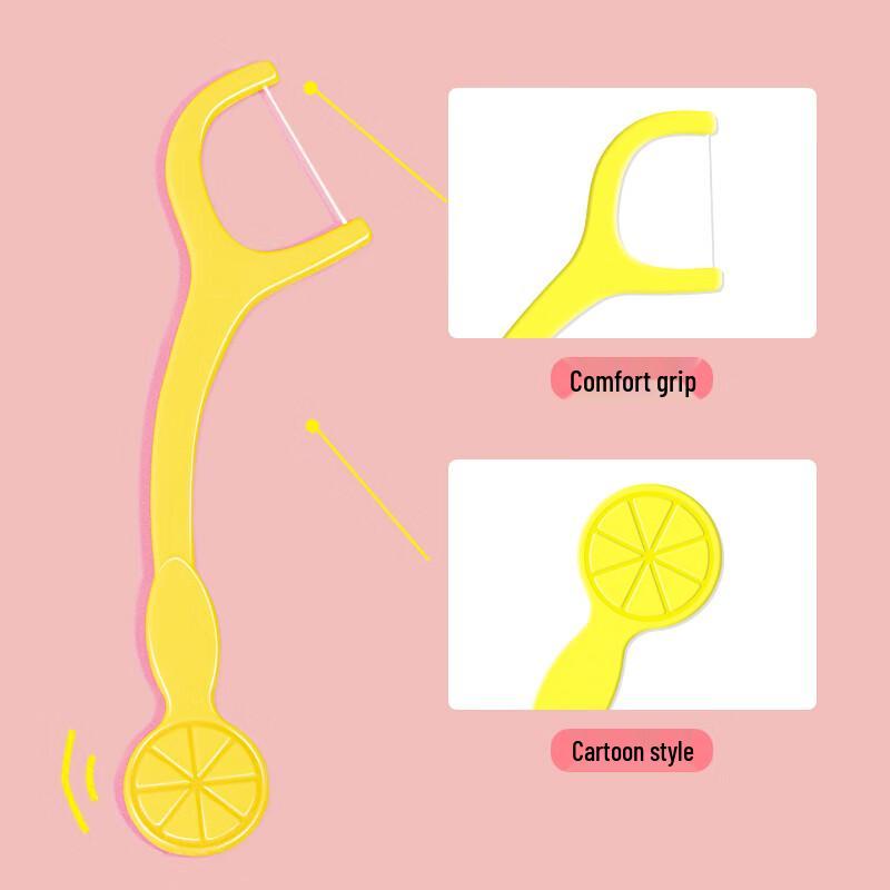 Xiaolu Mama Children's Ultra-Fine Dental Floss Sticks