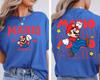 Super Mario Series T-shirt Men and Women New Summer Cotton Y2K Clothing Fashion Casual Oversized Short Sleeve Tops Streetwear