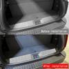 For Toyota Land Cruiser 250 Prado LC250 2024 2025 steel Built-in Rear Bumper Protector door Sill Trunk Threshold Tread Plate