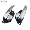 2 Pcs Left LH & Right RH For Hyundai Sonata 2001-2014 2.0L 2.4L 2.7L 3.3L ide Car Door Handle Front Rear Chrome Black Silver