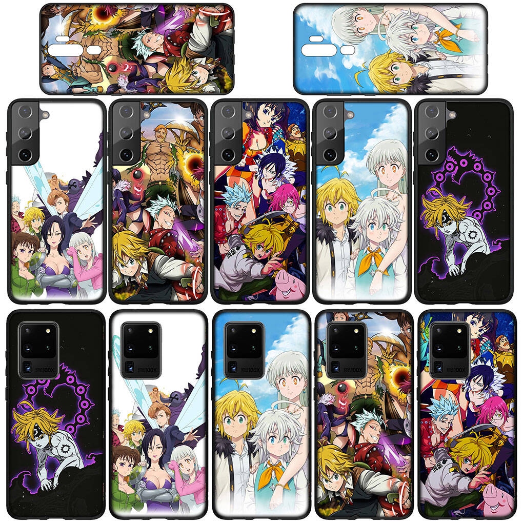 Phone Case for iPhone 17 16 15 Plus X Huawei P30 P20 Lite Redmi Note 14 12 11 13 Pro Max OPPO A60 A80 A40 A18 A38 Ban Seven Deadly Sins Meliodas Cover