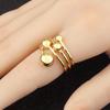 Nidin Classic New Design Spherical Multilayer Open Rings Adjustable For Female Male Hip-Hop Style Finger Jewelry Gift Wholesale