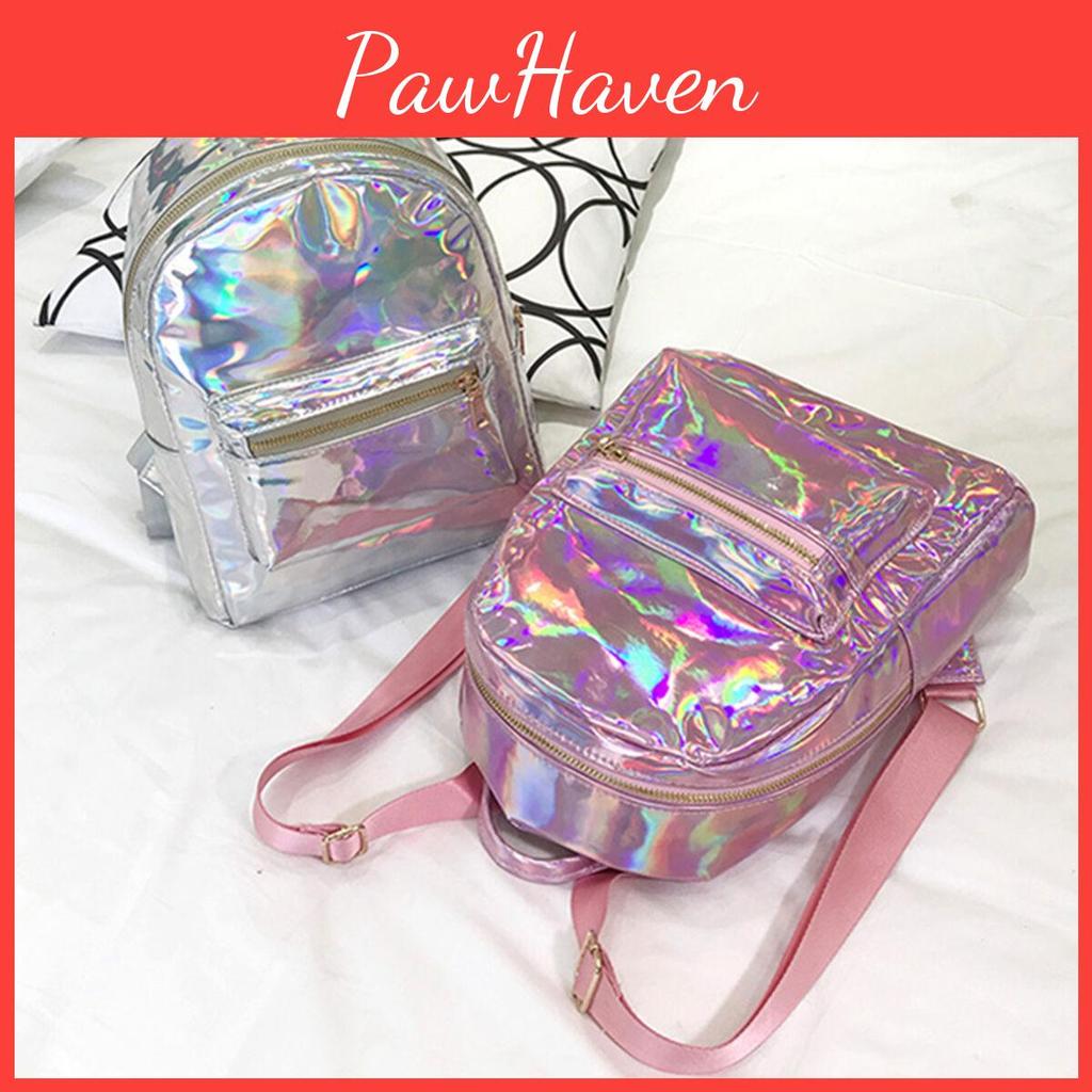 Luxurious Women's Backpack Shoulder Bag For School And Travel In Pu Leather