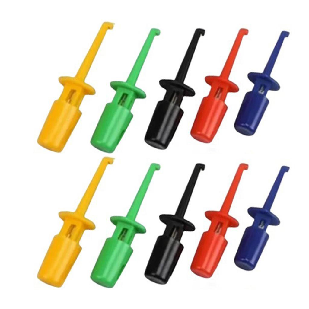 Accuracy Spring Loaded Test Clip Small Circuit Testing Clip Reliable Connectity for Efficient Circuit Diagnosis