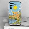 T-Tarot C-cards  Phone Case For Samsung S25,24,23,22,30,21,10,9,Ultra,Plus,Lite,FE,4,5 G Soft Black Case
