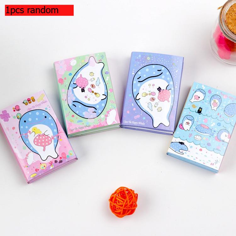 

Korean Stationery Gift Office School Supplies Cute Fish Sticky Notes Off Cartoon Tear Off Sticky Study Memo Pad Kawai Stationery