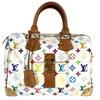 M92643  MonogramMulticolore Speedy30 Hand Bag Blanc White
