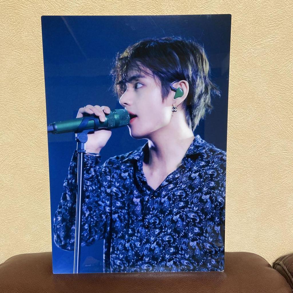 [USED] BTS V Master Acrylic Frame Panel A3