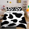 Cow Print Bedding Set Bedding Duvet Cover Set Duvet Cover Pillowcases (1 * Duvet Cover 2 * Pillowcases, without duvet insert)