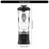 600ml Smoothie Blender Portable USB Rechargeable Juicer with High Speed Motor Mixing Cup for Protein Shakes and Juices