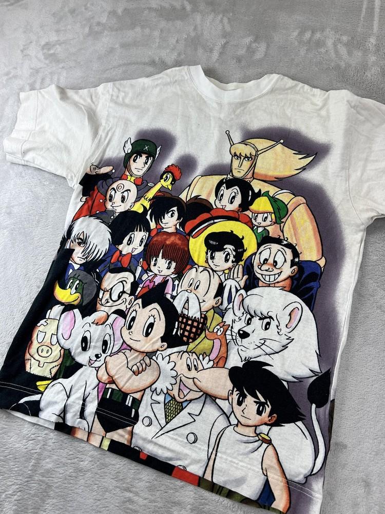 Vintage Osamu Tezuka Manga Museum Shirt Mens MEDIUM Astro Boy Kimba Anime 90s Unisex T-Shirt L