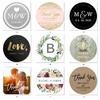 100PCS 3cm 4cm 5cm 6cm 7cm Your logo stickers, custom printed, ideal for small businesses, comes with 100 stickers