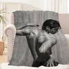 Warm Soft Plush Throw Blanket for Sofa Living Room Office Bedroom Travel  Perfect Gift for Adults Kids  Flannel Fabric