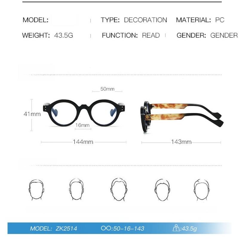 New Fashion Square Frame Reading Glasses Men and Women Fashion High-definition Anti-blue Light Glasses Presbyopia Glasses +4.0