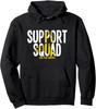 Support Squad Spina Bifida Awareness Month Unisex Hooded Sweatshirt