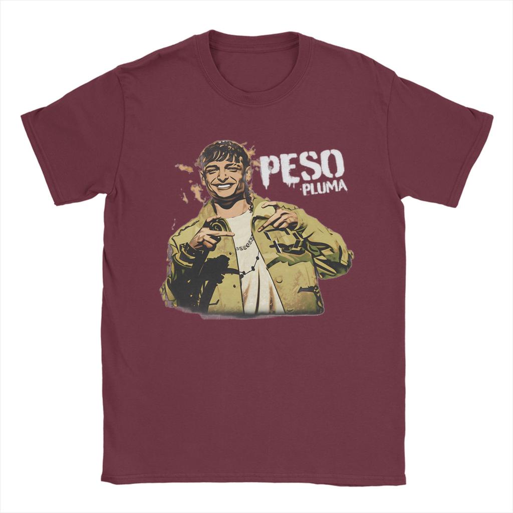 Singer Peso Pluma Dinastía Tour 2026 100 Cotton TShirt For Unisex Summer Aesthetic T Shirts Round Neck Harajuku Tees Plus Size