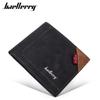 Baellerry Men Fashion Wallets Vintage Design Short Card Holder Artificial Leather Business Purse Money Bags
