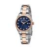 Competizione Crystal Accents Two Tone Stainless Steel Blue Dial Quartz R8853100507 100M Women's Watch