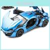 Fast Furious Lykan Hypersport Automodell Legierung Druckguss Mit Licht Sound Für Kinder Spielzimmer