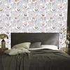 Clouds, animals, and llama wallpaper for living room and bedroom 50x1000