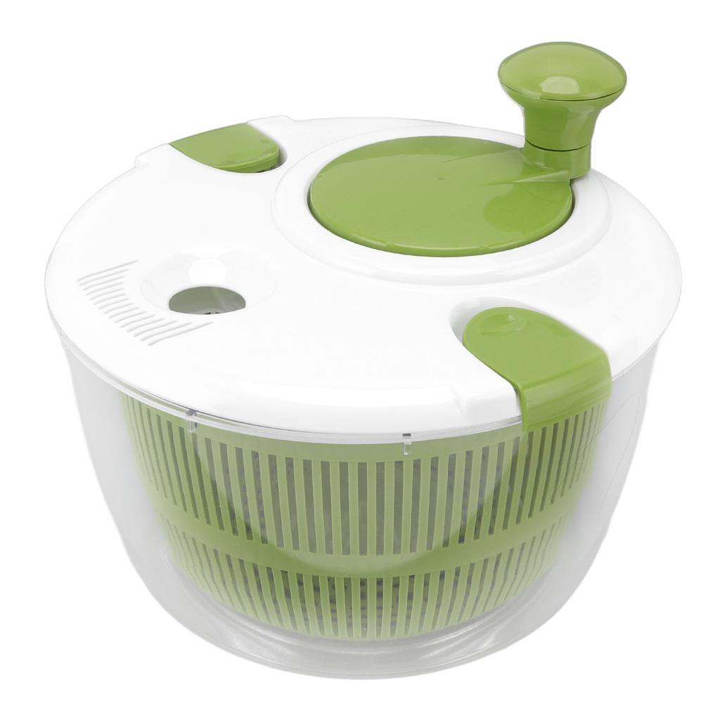 Salad Spinner Hand Cranking Multifunctional Vegetable Spinner Lettuce Greens Dryer Kitchen Tool
