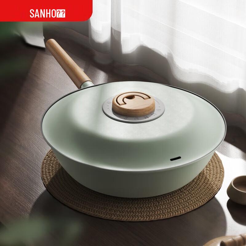 

Sanhe Titanium-Infused Non-stick Wok