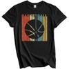 Retro Basketball Distressed Vintage Style Sports T-Shirt - Basketball Coach Gift Unisex T-Shirt