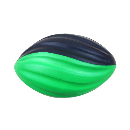 Soft Rugby Ball Kids Foam Spiral Football Toy Easy Grip Decompression Toy Hand-Eye Coordination Training Small Footballs for School Sports Party Game