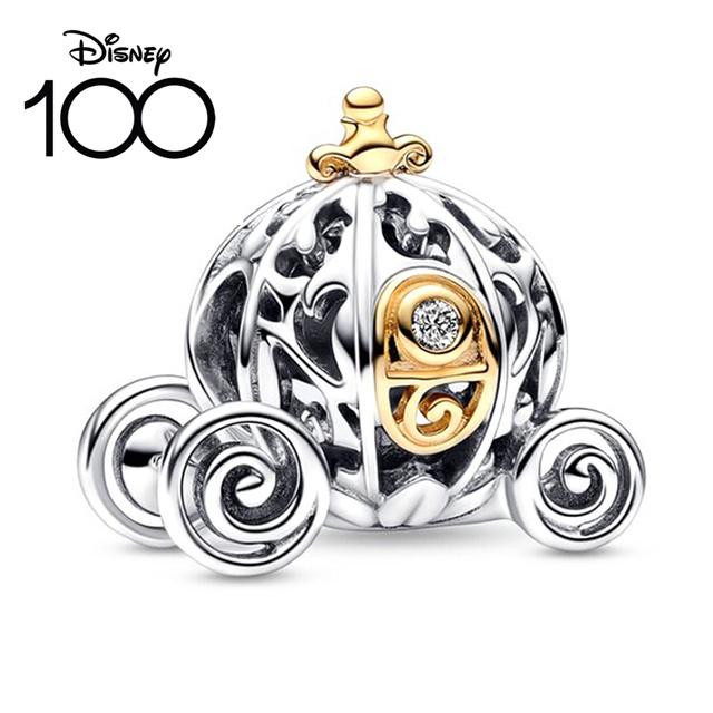 copper Do It Yourself Bead Charms Jewellery Charm Bead Charms Bracelets Mickey Minnie Princess Pumpkin Stitch Spiderman Marvel Twinkle Pandora Cute Di