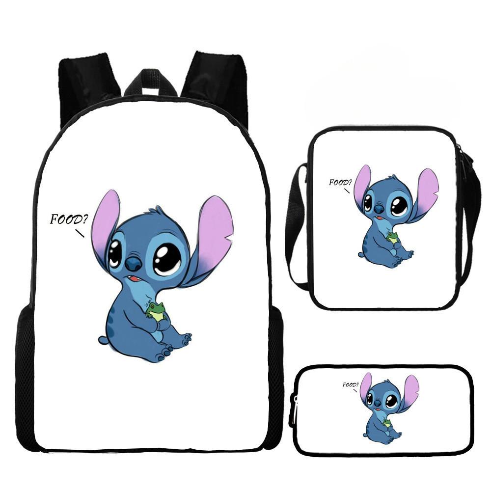 Lilo Unisex Kids Backpack Set Waterproof Oxford School Activities Outdoor