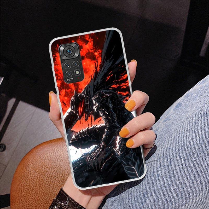 G-Guts B-Berserks Anime Phnoe Case for Phnoe Case for Xiaomi Redmi Note 15 14 14S 13 Pro Plus 12 12S 11S 11E 10S 10 11T 5G Uniqu