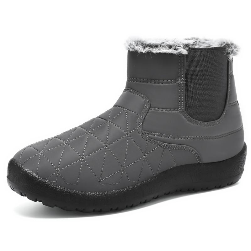 

Women s Boots Snow Solid Woman Shoes Waterproof Shoes Women Plus Size Ankle Boots Plush Women s Winter Boots Botas Mujer 41 зелений