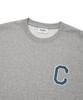 COVERNAT C Logo Sweatshirt Melange Gray