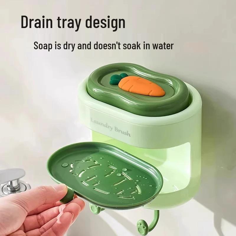 Newcomer Special: Bath Set - 3-in-1 Laundry Brush, Soap Dish, and Storage Rack