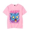 Cartoon Tiger KPop Demon Hunters Shirt Graphic Print T-shirts Women Men Short Sleeve Crewneck Tops Funny Korean Ulzzang Tshirts