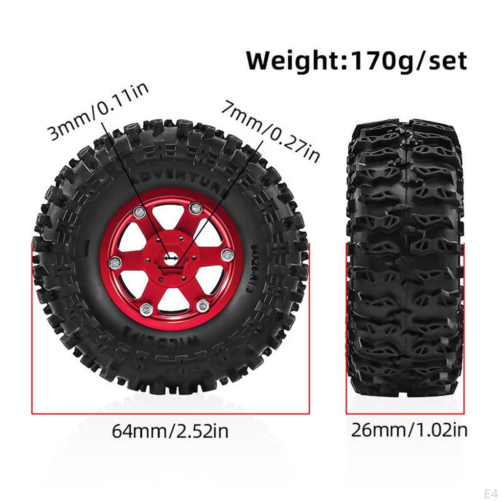 Tires Replace Parts High Performance Professional Supplies Lightweight DIY Accessory for 1:18 -18