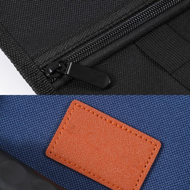 Svinovací taška na nářadí Organizér na nářadí se zipy Přenosné pouzdro na nářadí Oxfordská tkanina pro mechanika elektrikáře kutila