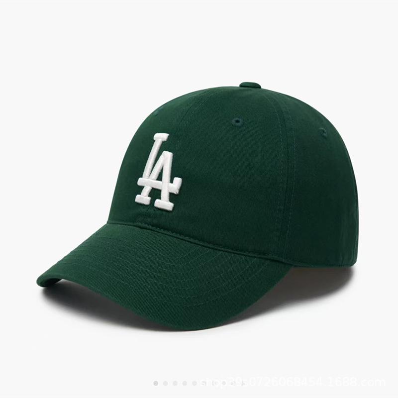 Korea MLB NY Yankees Verstellbare Baseballkappe, Unisex Softtop mit großem Logo und LA Duckbill-Design.