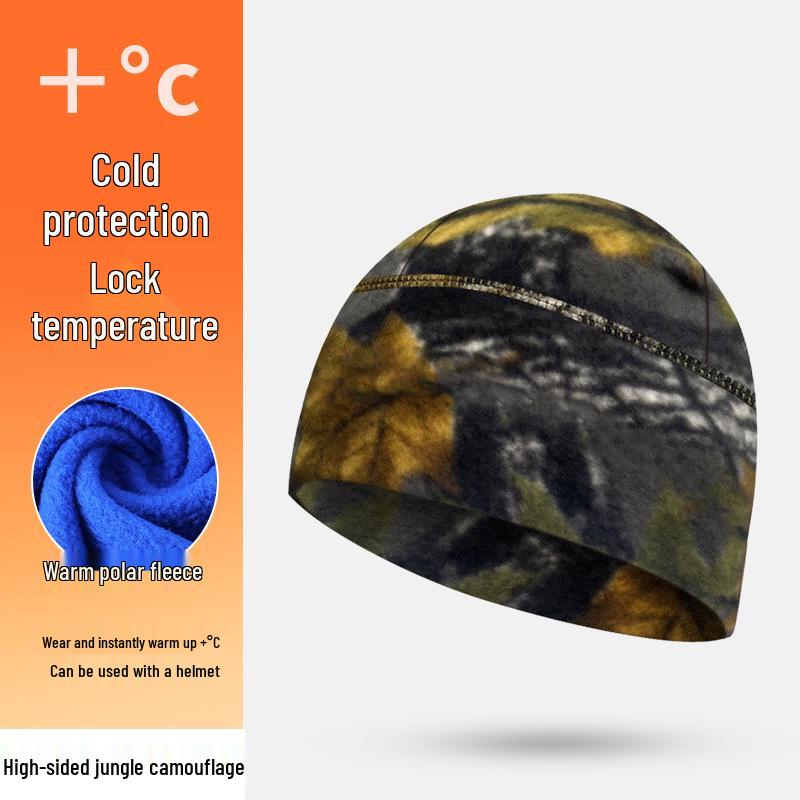 Thick Fleece Ear-Protective Winter Motorcycle Helmet Liner