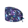 2021 Hot Sale Pharmacy Doctor Hospital Uniform Fashion Printing Scrub  Pet Grooming Doctor Work Hat Cotton Medical Nurse Hats