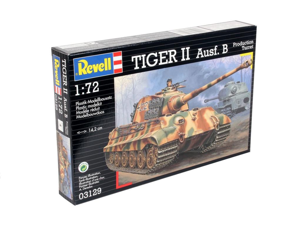 Německý Revell Měřítko Panzer VI King Tiger 03129 Plastový model 1/72