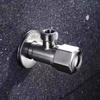1pcs Durable and Easy To Install Leak Design for Home Use Angle Valves for Water Heaters Thickened Hot Cold Conversion Valves