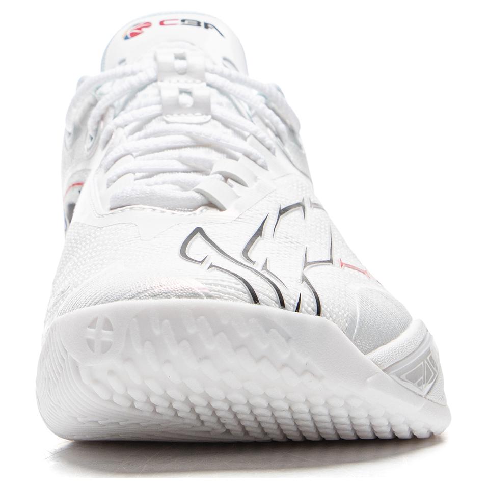 New LiNing Flash Strike 11 Supportive And Elastic Low Top Basketball Shoes Men's Standard White ABAU053-13