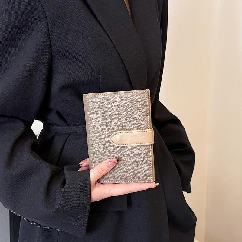 Passport Holder Female Passport Protective Cover Overseas Travel Passport Bag Document Storage Multifunctional Card Bag Portable Wallet